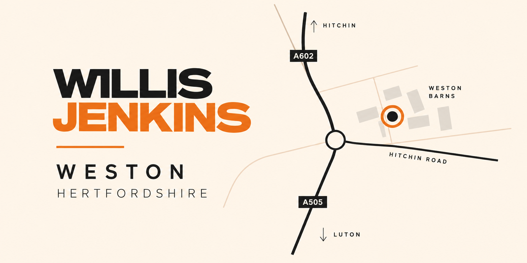 Willis Jenkins branded Weston location illustration